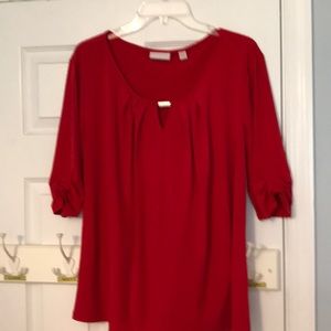 New York & Co. Red Blouse